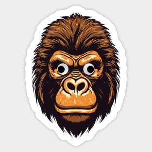 Funny Gorilla Sticker